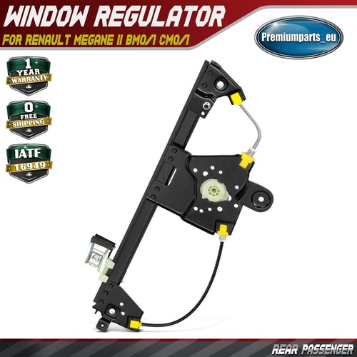 Window regulator rear - regulator,