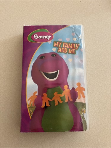 Barney family and vhs - family,