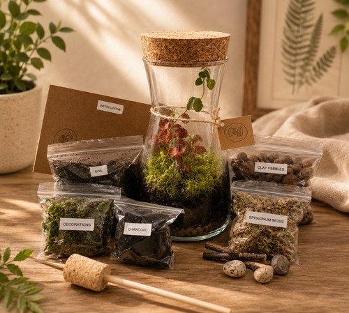 Diy terrarium project - diy, project|full