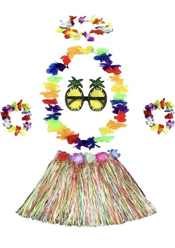 Pack hawaiian hula grass - 6,