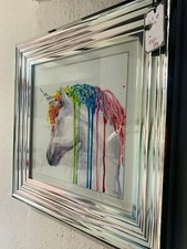Multi Colour Horse Liquid Art