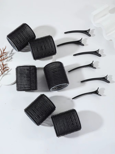 Jumbo hair curlers 56in set - jumbo, 2.56in