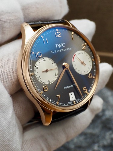 Iwc portuguese day - 7, gold