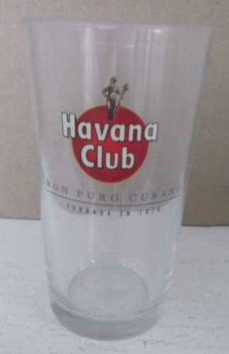 Havana club rum glass - club,