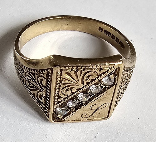 Vintage 1993 9ct - , initial