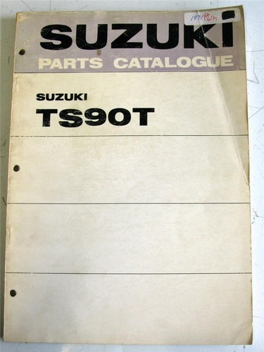 Suzuki ts90t illustrated - suzuki,