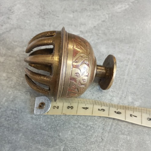 Vintage engraved brass - vintage,