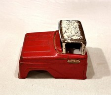 1958/1959 Tonka Pickup Cab w/ Roof Red/White Original Parts