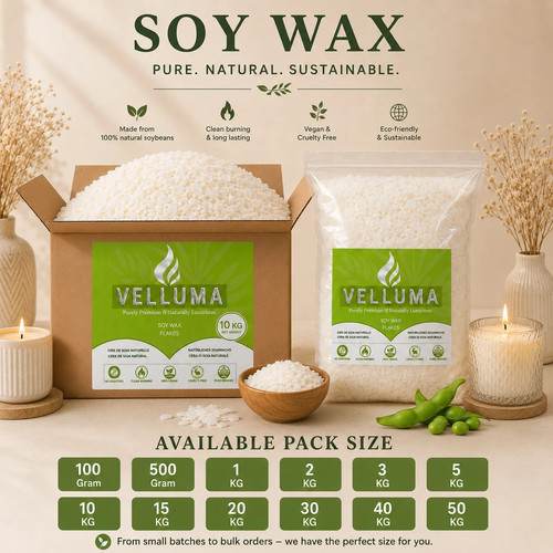 Soy wax 100g 50kg 100 - 50kg, 100%