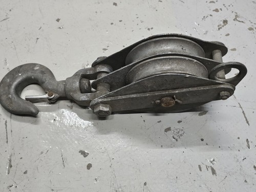 Vintage double sheave - double,