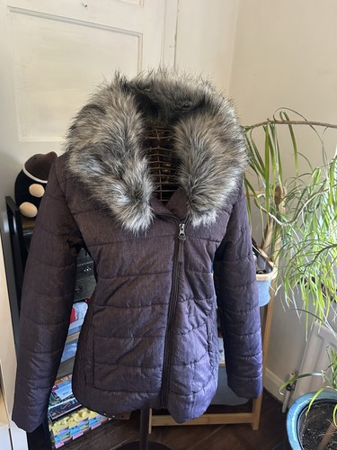 John rocha purple puffer coat - puffer,