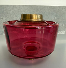 large deep antique cranberry