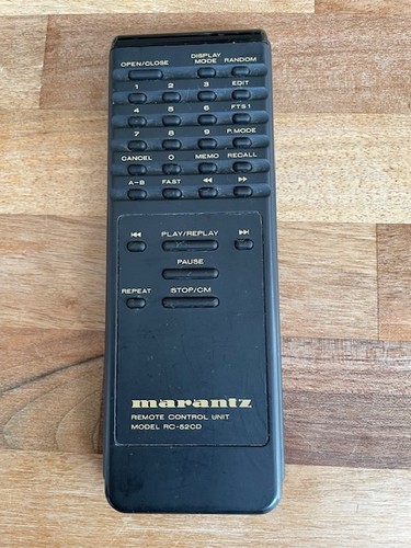 Marantz 52cd remote - marantz,