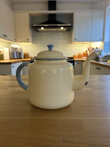 Vintage glider enamel - vintage,