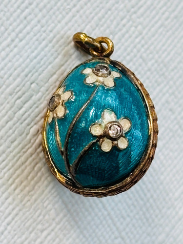 Vintage fabergé style enamel - fabergé-style,