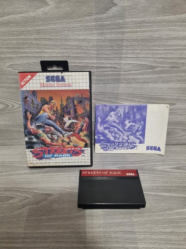 Streets rage sega master - of,
