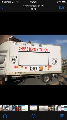 Mobile catering van mercedes - mobile,
