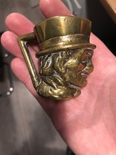 Vintage solid brass miniature