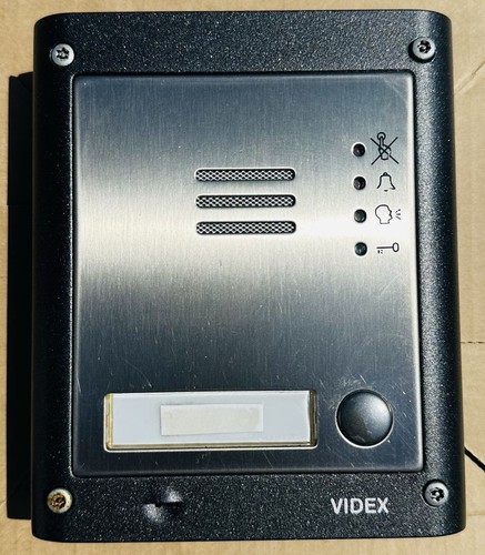 Videx 4000 series - videx, intercom