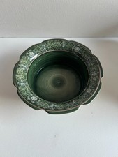 Jersey Pottery Green Decorated
