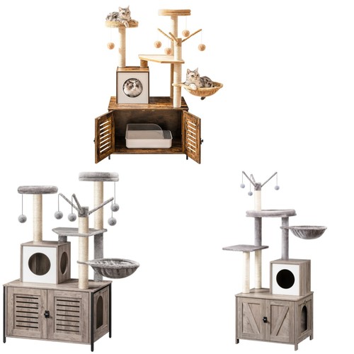 Modern cat tower - cat,