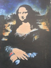 BLEK LE RAT - Mona Lisa. 2012