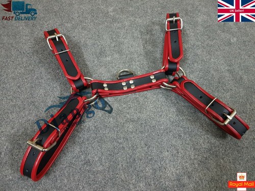 Mens leather adjustable chest - mens,