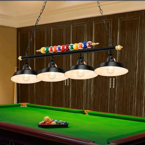 Adjustable pool table - adjustable, lights