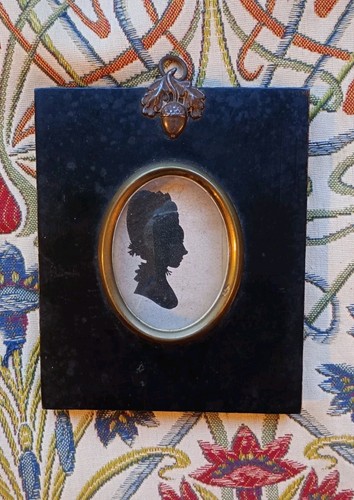 Antique georgian silhouette - antique,