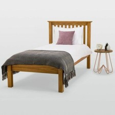 Solid Pine Antique Finish 3ft  Single Bed  ELONA