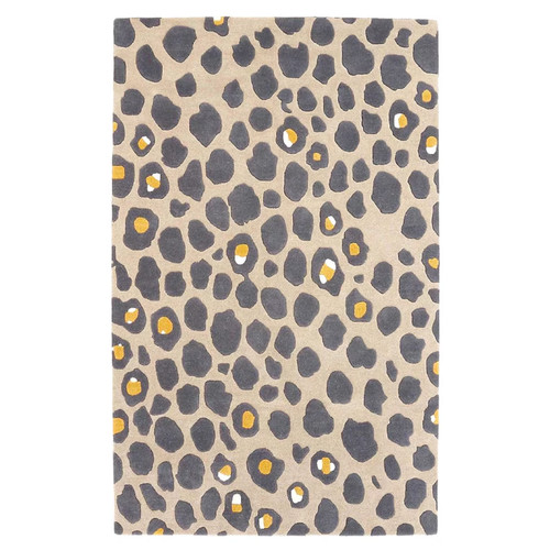 Handcrafted wool rug - wool, with