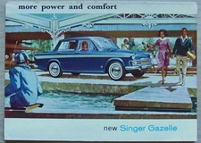 SINGER Gazelle Car Sales
