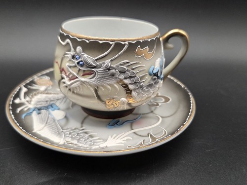 Dragonware moriage demitasse - dragonware,