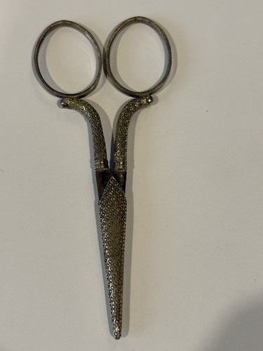 Antique georgian silver sewing - georgian,