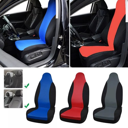 2xvehicle car front seat cover - front,