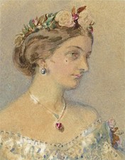 Portrait Of A Lady - Miniature