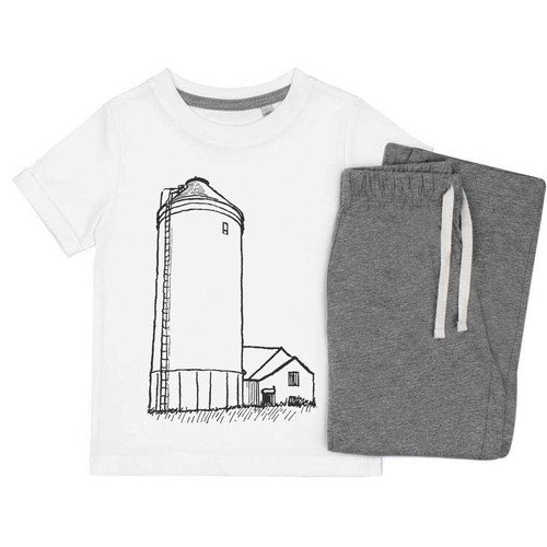 Grain silo kids - silo', cotton