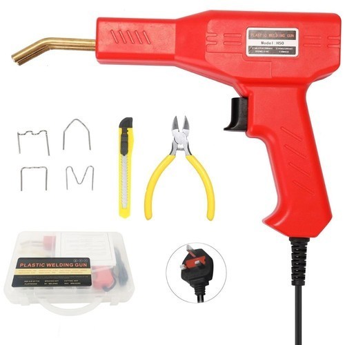 Hot stapler plastic welder - stapler, gun