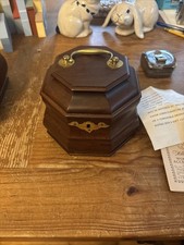 Virginia MetalCrafters Williamsburg Restoration Tea Caddy