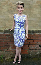 Zandra Rhodes Dress Vintage Designer Zandra Rhodes Printed Tube Dress Size 10/12