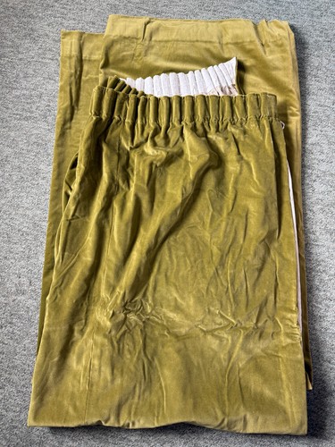 Pair vintage velvet - pair, of