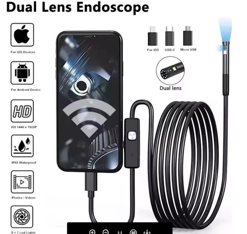 Endoscope dual lens - endoscope,