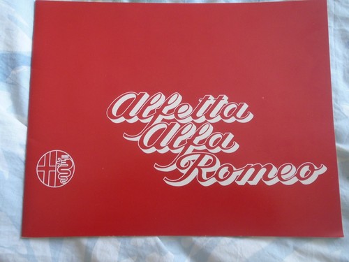 Alfa romeo alfetta range - alfa,