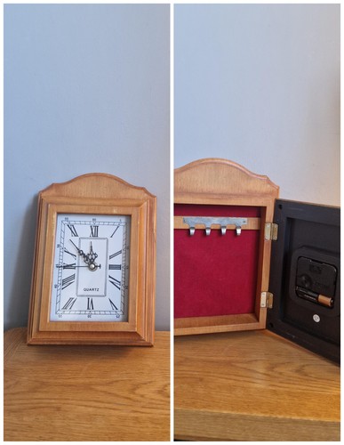 Vintage wooden wall clock - , with