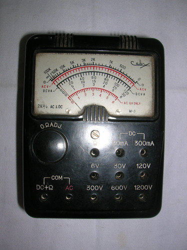 Vintage caby voa - caby, meter