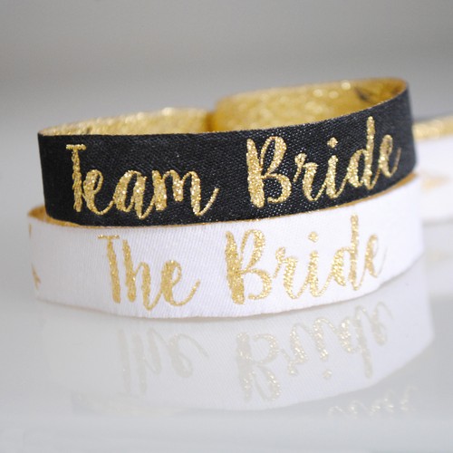 Team bride black gold - team,