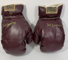 Vintage Jack Dempsey Everlast Leather Boxing Gloves 11041 - FAST SHIPPING!