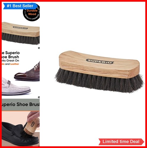 Shoe brush horsehair - horsehair, inch