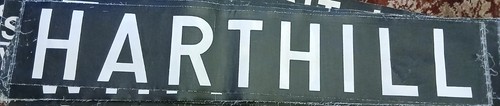 Harthill destination blind - ,