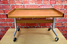 Vintage TV Stand On Wheels